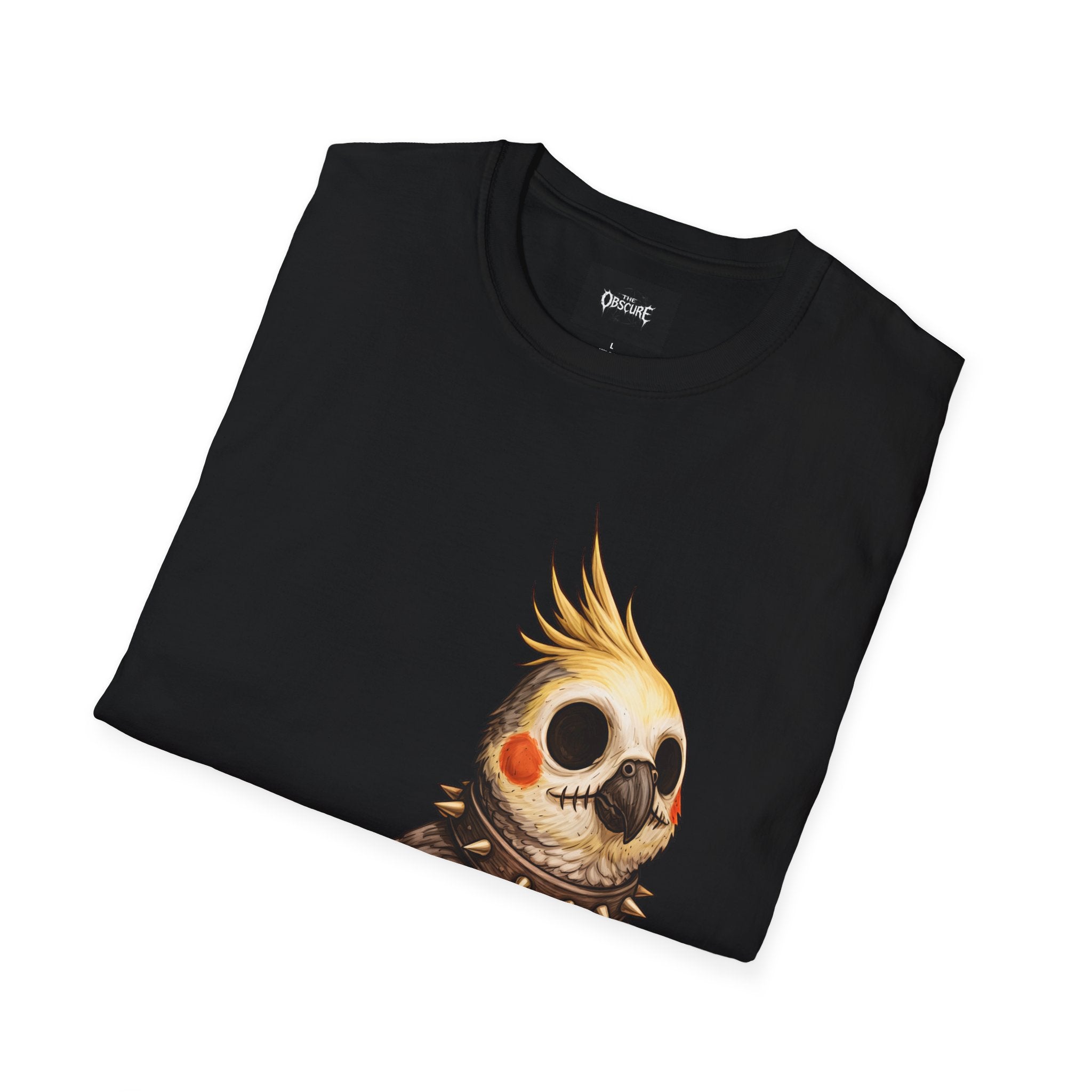 Riki the Cockatiel T-Shirt — 'Boss of the House' Funny Bird Tee
