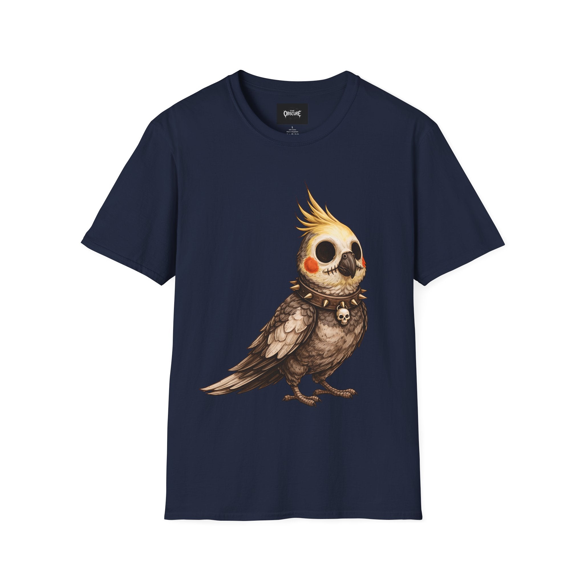 Riki the Cockatiel T-Shirt — 'Boss of the House' Funny Bird Tee