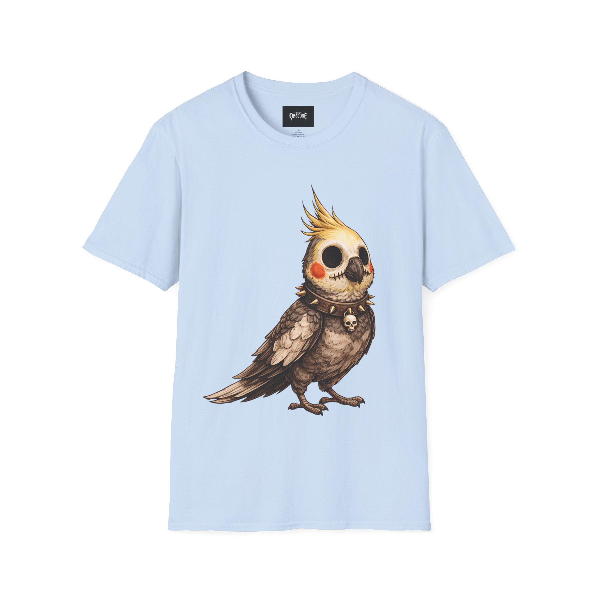 Riki the Cockatiel T-Shirt — 'Boss of the House' Funny Bird Tee