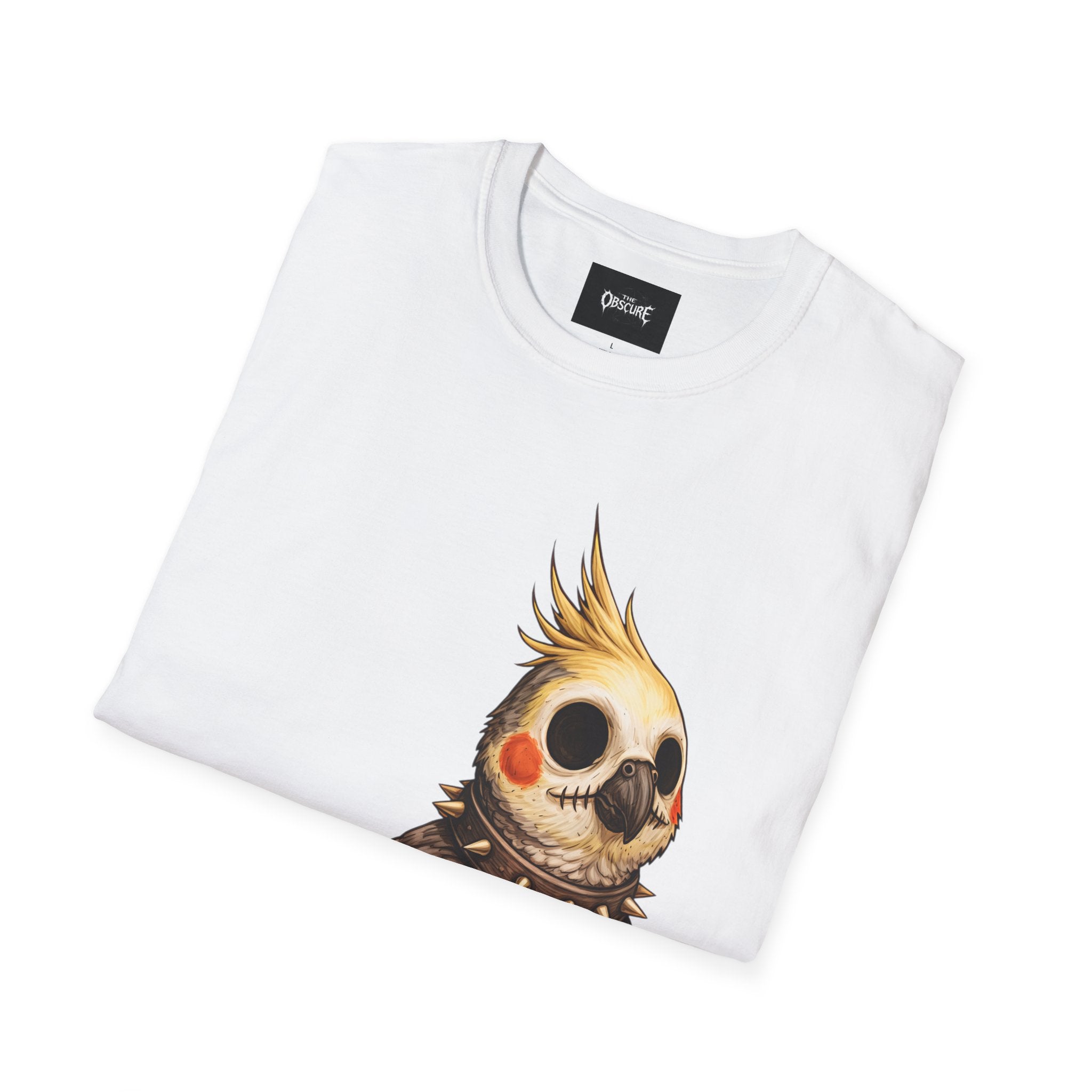 Riki the Cockatiel T-Shirt — 'Boss of the House' Funny Bird Tee