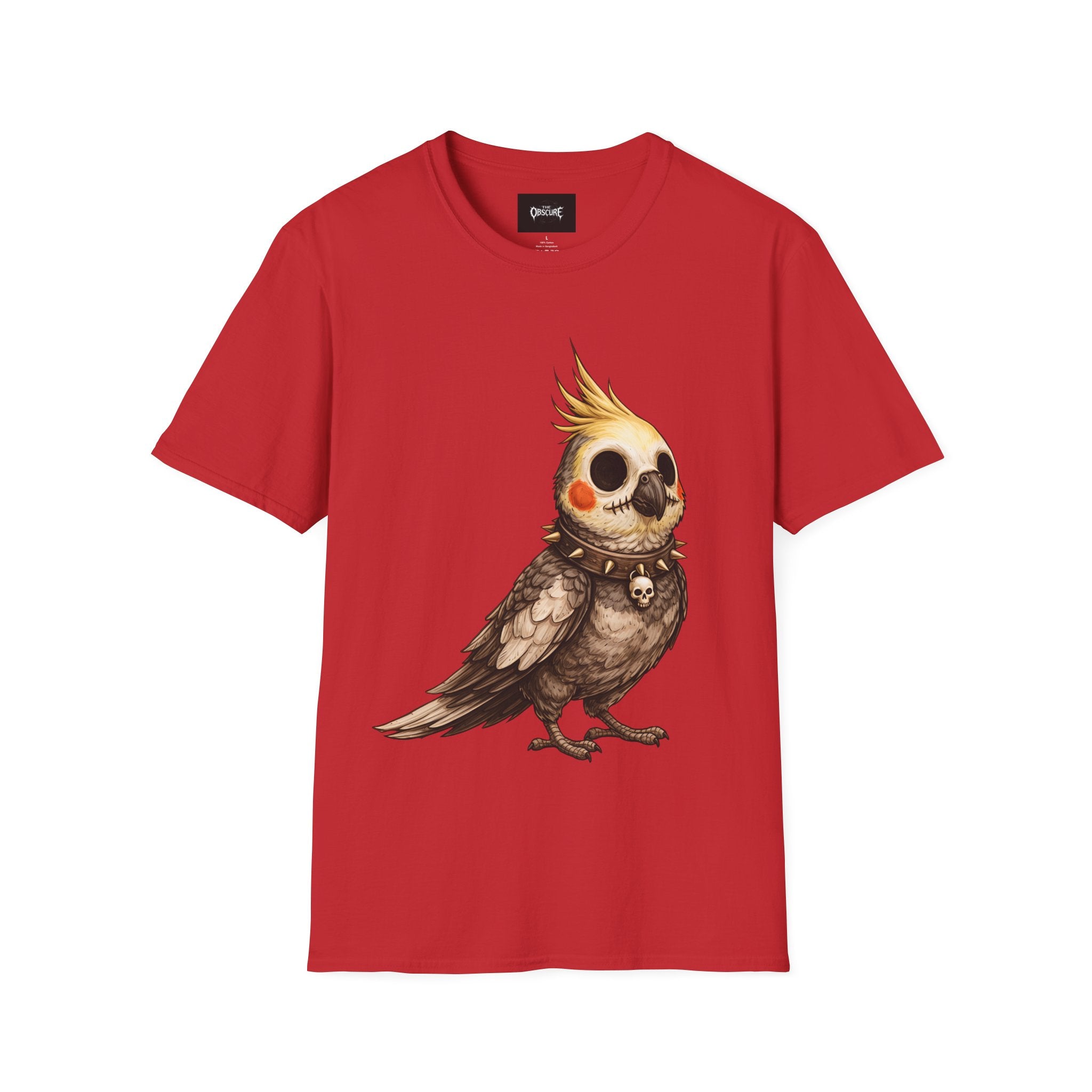 Riki the Cockatiel T-Shirt — 'Boss of the House' Funny Bird Tee