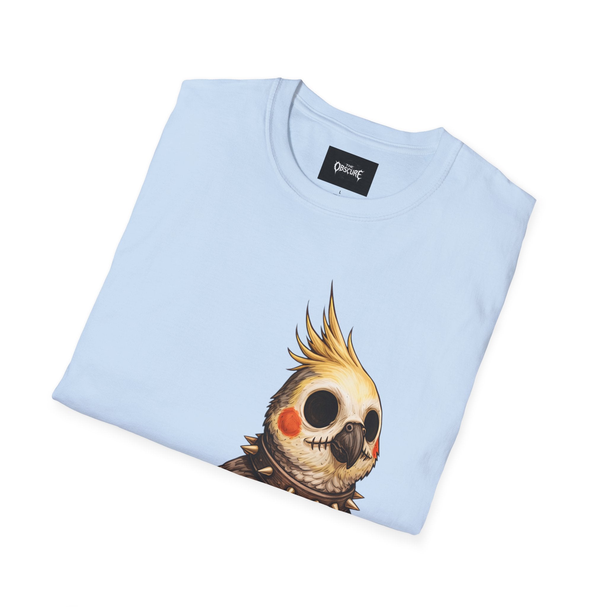 Riki the Cockatiel T-Shirt — 'Boss of the House' Funny Bird Tee