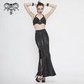 'Slither' Snakeskin Pattern A-Line Skirt