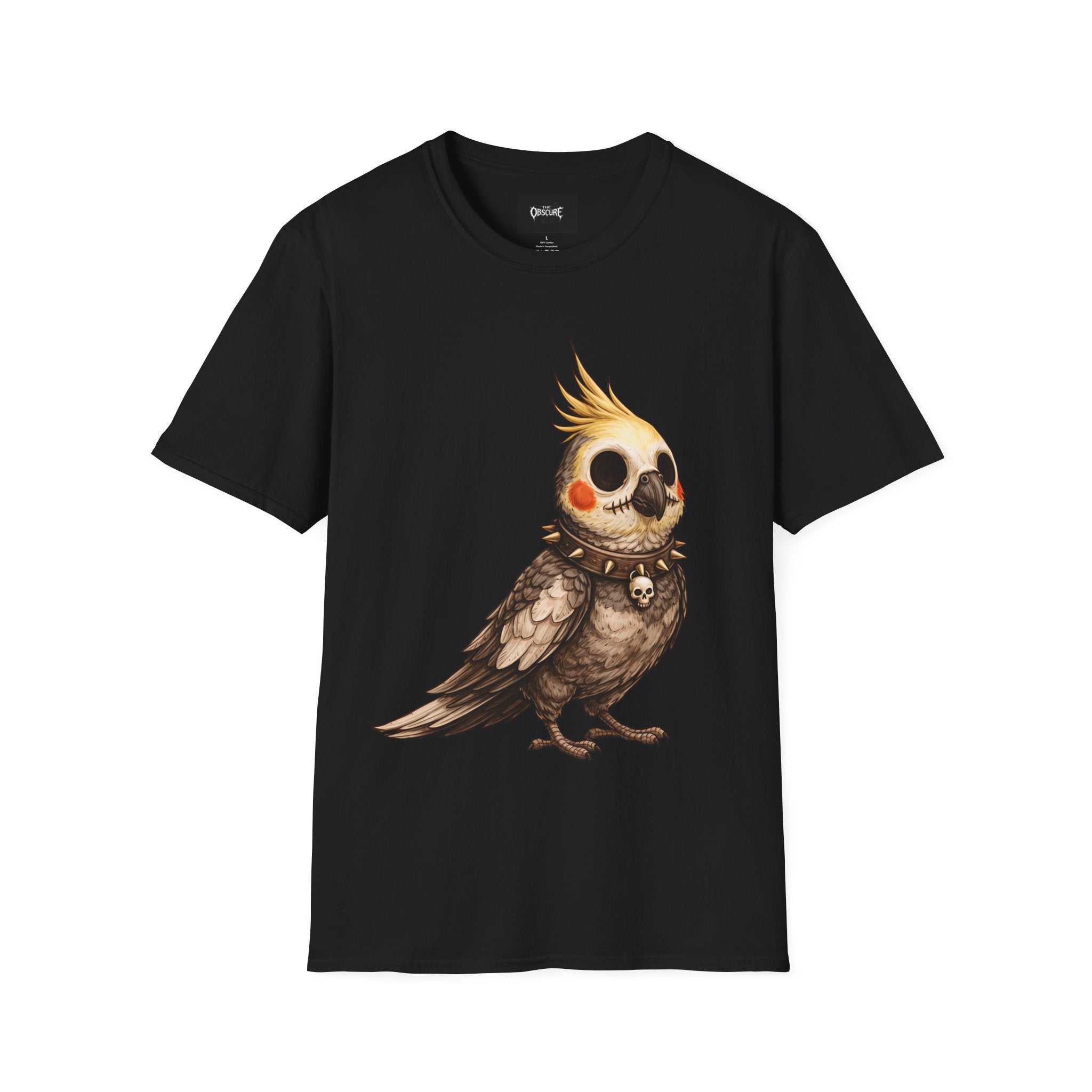 Riki the Cockatiel T-Shirt — 'Boss of the House' Funny Bird Tee