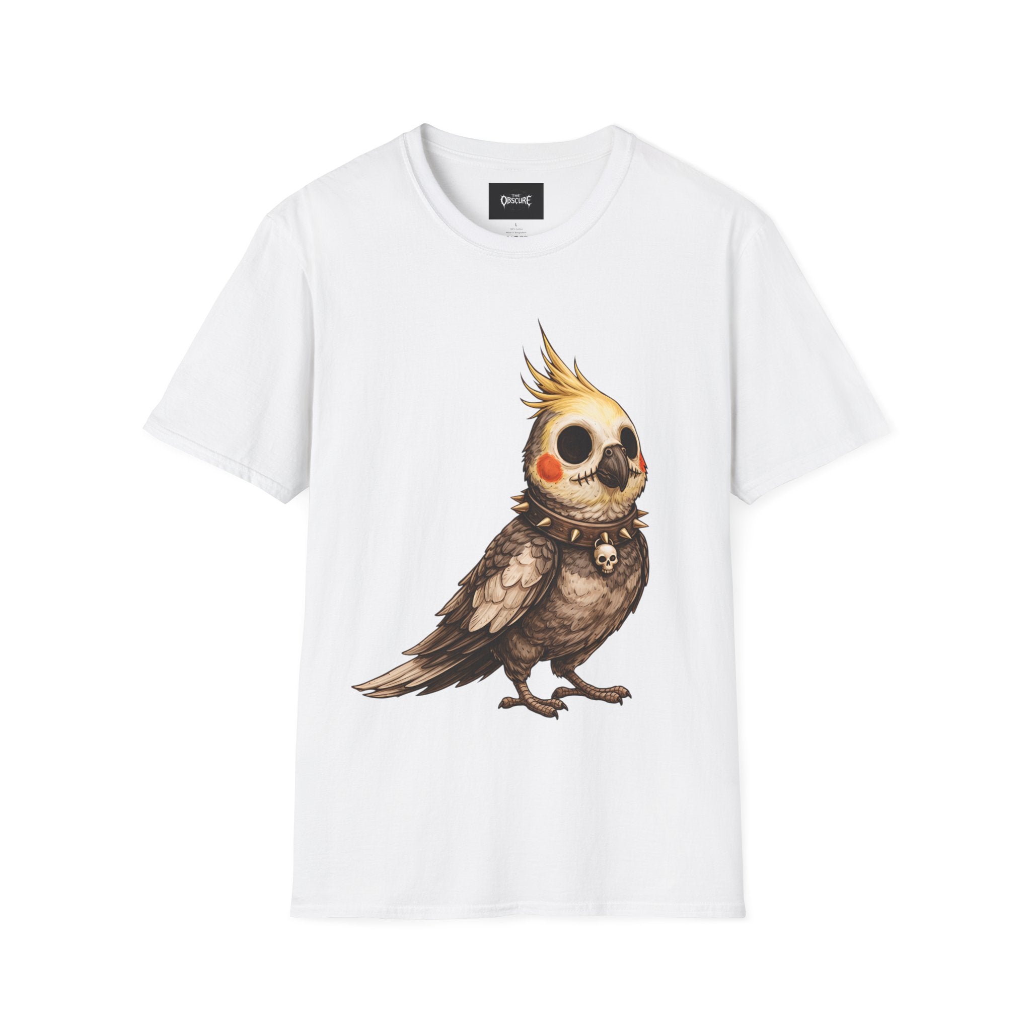 Riki the Cockatiel T-Shirt — 'Boss of the House' Funny Bird Tee