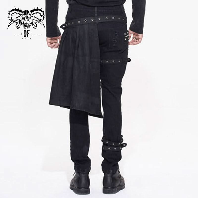 'Incubus' Punk Ripped Trouser