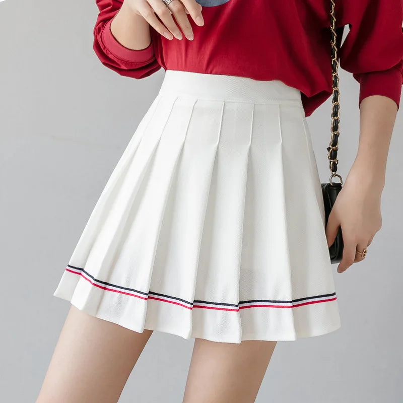 Black High Waist Mini Skirt
