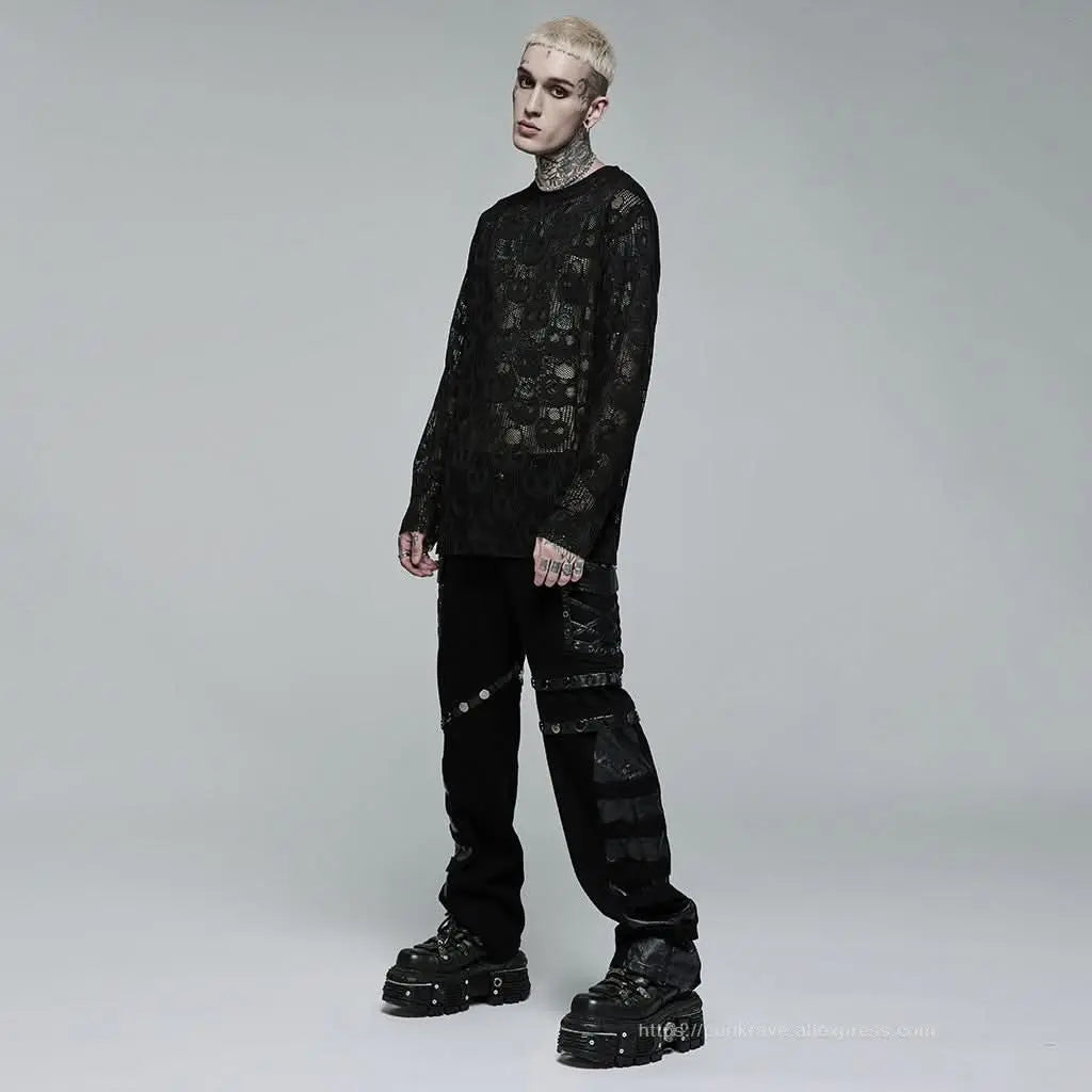 Killing Moon Mesh Skull Tee