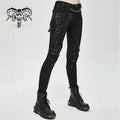 'Renegade Princess' Punk Pants with Lace Detail