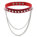 Different color chokers