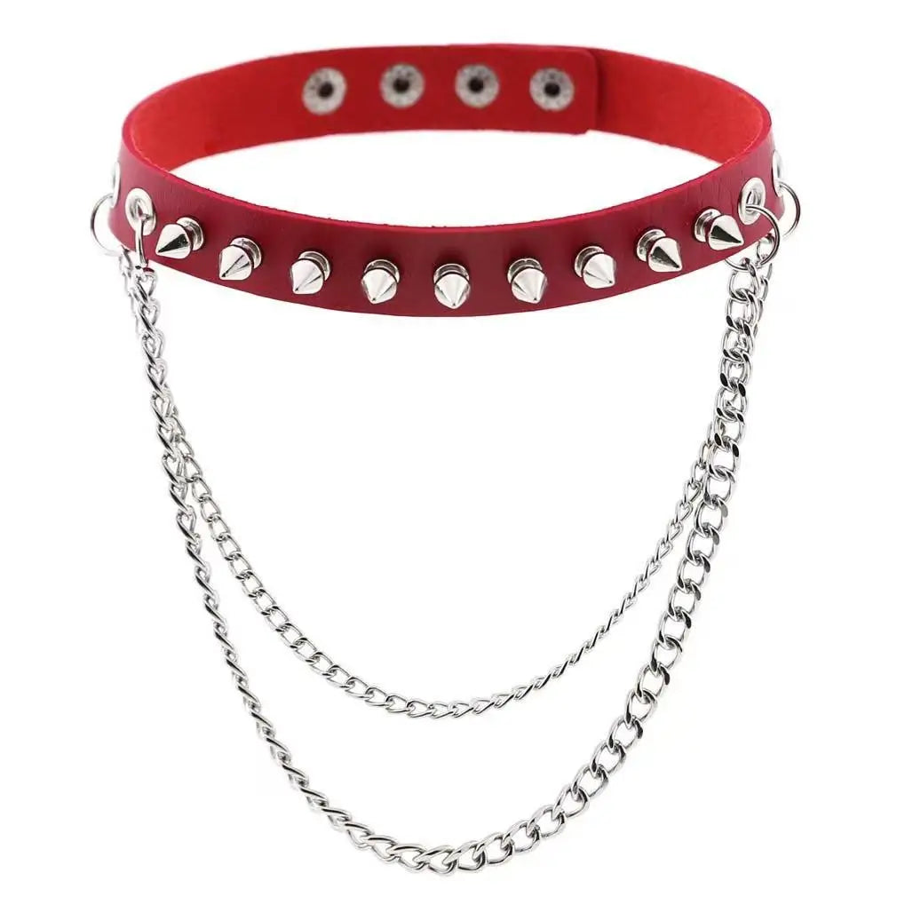 Different color chokers