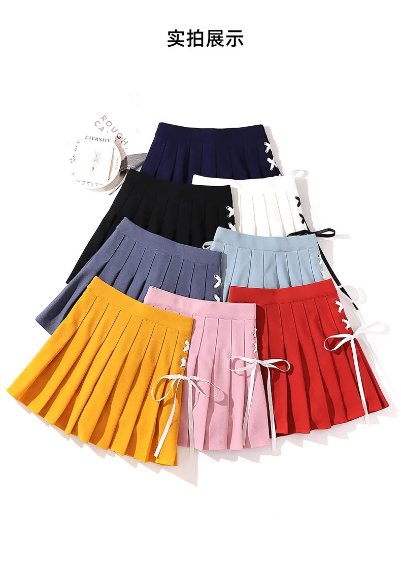 Black High Waist Mini Skirt