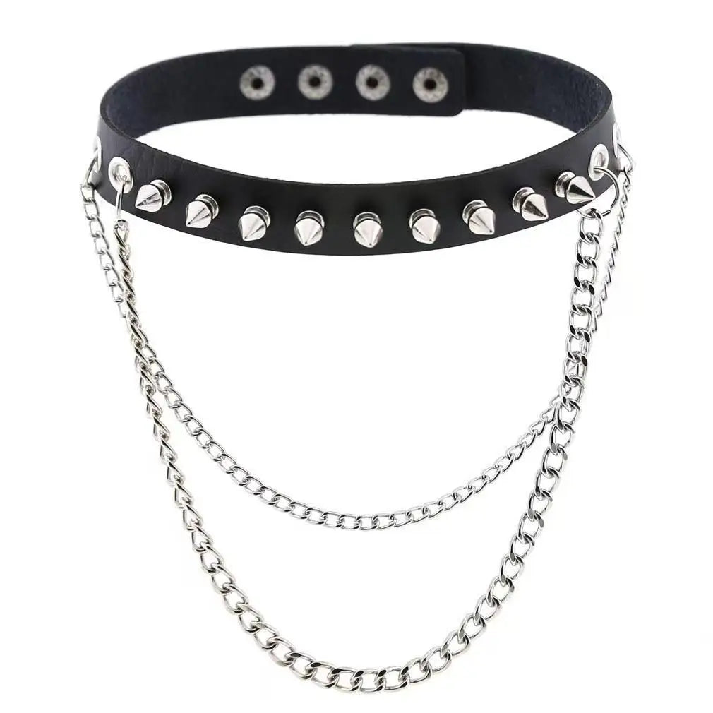 Different color chokers