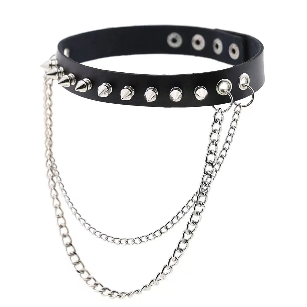 Different color chokers