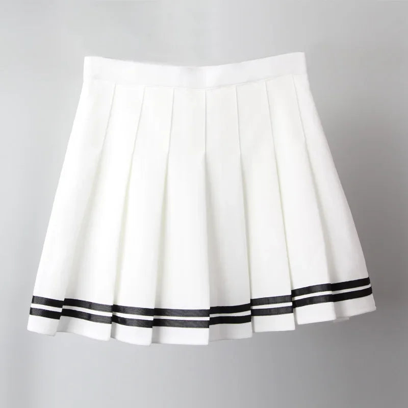 Black High Waist Mini Skirt