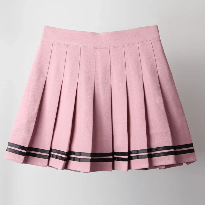 Black High Waist Mini Skirt