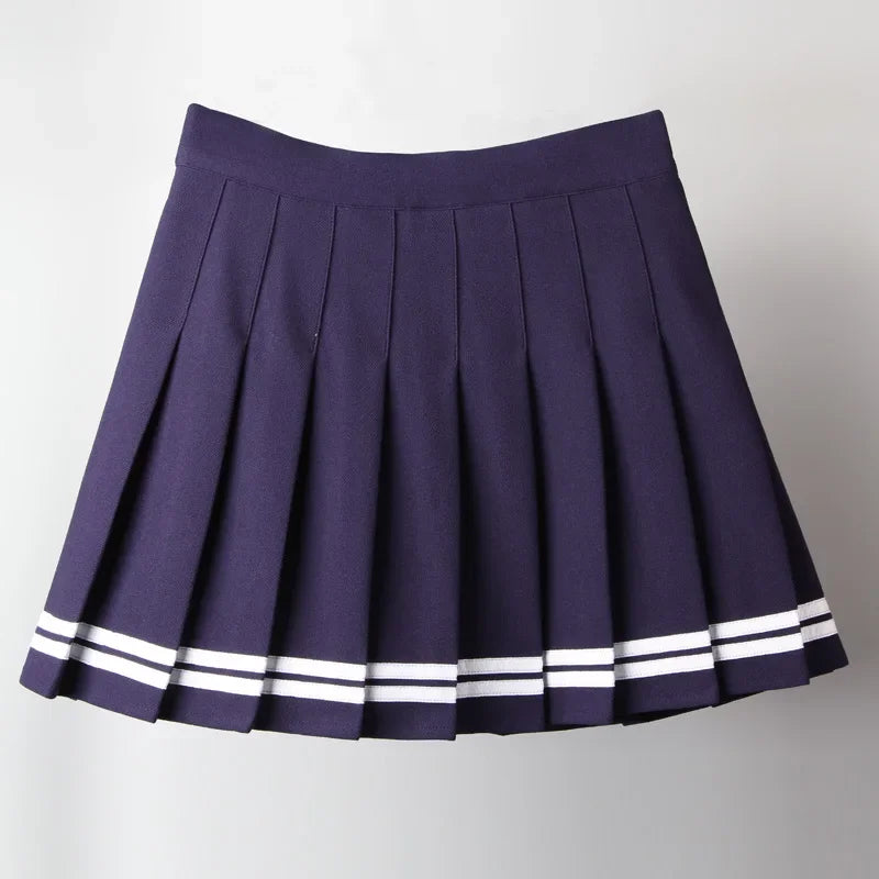 Black High Waist Mini Skirt