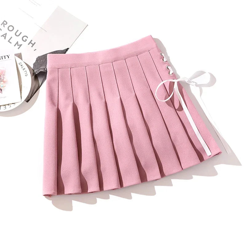 Black High Waist Mini Skirt