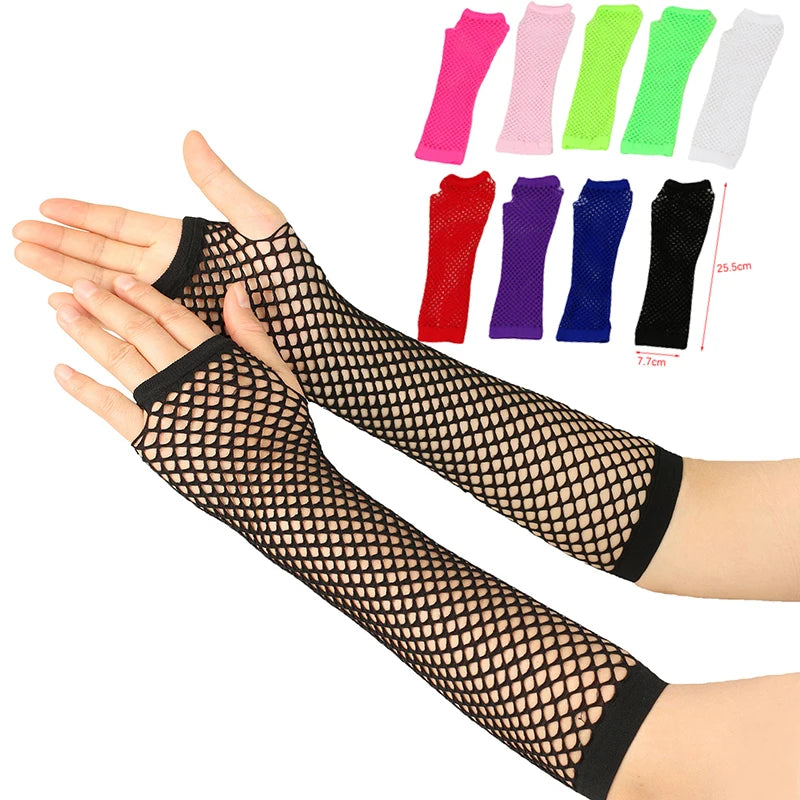 Fishnet Gloves