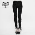 'Luna' Patterned Gothic Pants