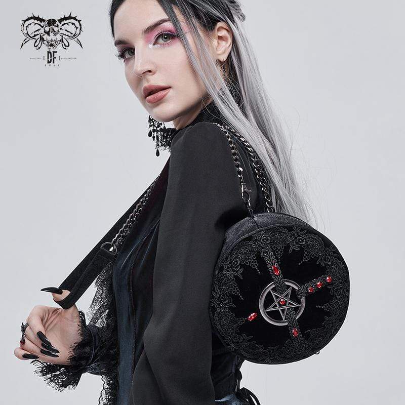 Women’s Gothic Floral Star Bag