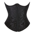 Women’s Gothic Embossing Lace-up Underbust Corset