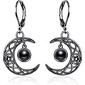 Women’s Gothic Moon Dangle Earrings