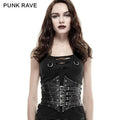 Women’s Steampunk Buckles Lace Up Underbust Corsets