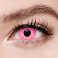 UV Reactive Pink Contact lenses